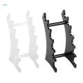 6 Rows Pencil Display Holder Stand Brush Rack Desk Decoration. 