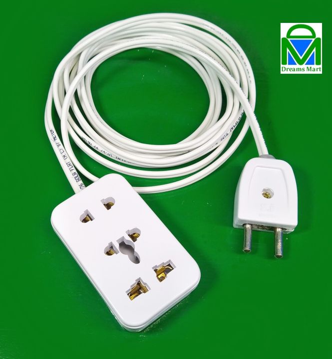 DreamsMart%2010%20Feet%20Extension%20Board%20AC%20110V-250V%2010A%203%20Way%20Socket%20Electric%20Board%20with%2023/76%20Copper%20Wire%20EU%20US%20UK%20Plug%20Support%20-%20Image%203