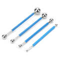 Caulking Tool Kit 4pcs Finishing Tools For Metal Ball Tile Floor Joint. 