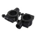 Motorcycle Computers Bike 1" 25mm HandleBar Mirror Mount Holder Clamp Adaptor 10MM Thread. 