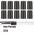 Golf Iron Rubber Sleeve Black .355 Diameter Golf Iron Rubber Sleeve Golf Iron Rubber Sleeve Height 19mm. 