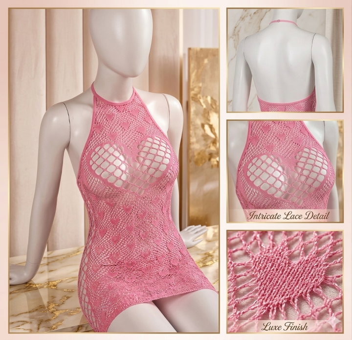 Full Hot Nighty Set Imported Stocking For Honeymoon Transparent Net ...