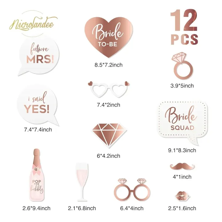 Set%20Of%2012%20Team%20Bride%20Props%20Bridesmaid,%20Bride%20To%20Be%20Unique%20Photography%20Photo%20Booth,%20Bridal%20Shower%20Props%20Set%2012%20Pcs%20-%20Image%203