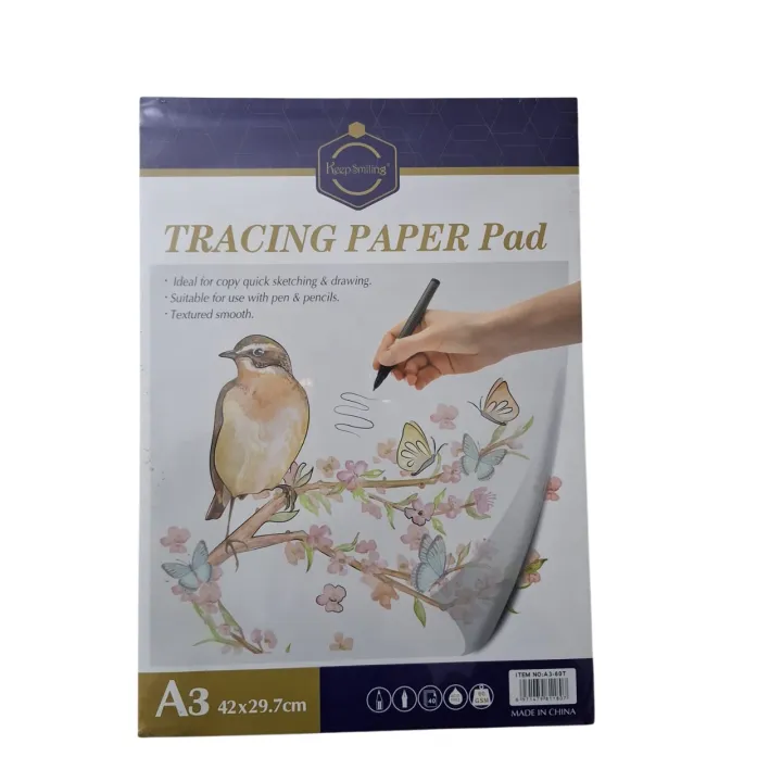 Keep%20Smiling%20Tracing%20Paper%20Pad%2040%20Sheet%2060gram%20-%20A4%20Size%20-%20Image%202