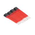 10 pcs 3144 Hall Sensor with High Temperature Insulation Sleeve for Brushless Electric Motor. 