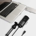 FIFINE K669B USB Microphone - Metal Condenser Recording Microphone for Windows/Mac/iOS/Android - Best For Vocals, Voice Overs, Streaming, Broadcast and YouTube Videos. 