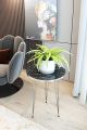 Mdf Wood Round Nesting Table With Metal Stand 1 Pcs / Set of 3 Round table Table Decoration coffee table round coffee table dining table Nesting table set Side Table Coffee Table nesting table Decor. 