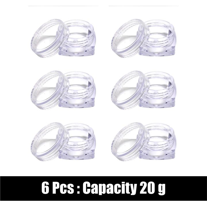 OPENNESS%20-Multipurpose%20Calligraphy%20Ink%20Pot%20Jar%20Clear%20Transparent%20Round%20Jars/Box%20Organizers%20Containers%20-%20Cosmetic%20Sample%20Jar%20-%20Travel%20Cream%20Pot%20-%20Eye%20Cream%20Filling%20Container%20-%20Empty%20Jars%20for%20Cream%20Filling%20-%205ml%20-%2010ml%20-%2020ml%20-%205gm%20-%2010gm%20-%2020gm%20-%20Image%207