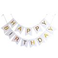 Happy Birthday Banner Available In All Colours -Birthday & Party Supplies- Birthday Banner -Home Decoration. 