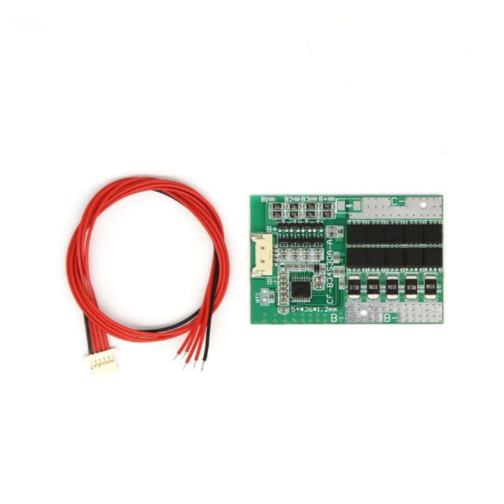 4S 16.8V 30A BMS with Equalization Battery Protection Board 18650 Battery Charger PCB Protection Board