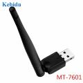 KEBIDU Ralink MT-7601 USB WiFi Wireless Antenna LAN Adapter Network Card 150Mbps PC LAN Wi-Fi Receiver Dongle 802.11b/g/n. 