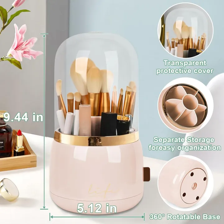 Click%20&%20Pick%20Official%20%7C%7C%20%20360%C2%B0%20Rotating%20Makeup%20Brush%20Holder%20with%20Dustproof%20Clear%20Lid%20%E2%80%93%20Large%20Capacity%20Cosmetic%20Organizer%20Box%20for%20Vanity,%20Lipsticks,%20and%20Brushes%20%E2%80%93%20Elegant%20Storage%20Caddy%20for%20Dressing%20Table%20&%20Bathroom%20-%20Image%205