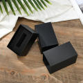 Fashion Watch Box Bracelet Showcase Compact Luxury Watch Storage Box Black Pull-out Watch Case for Gift Wrapping Watch. 