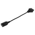 3 Pin To 16 Pin OBD 2 Auto Car Diagnostic Adapter Connector Cable For Honda. 