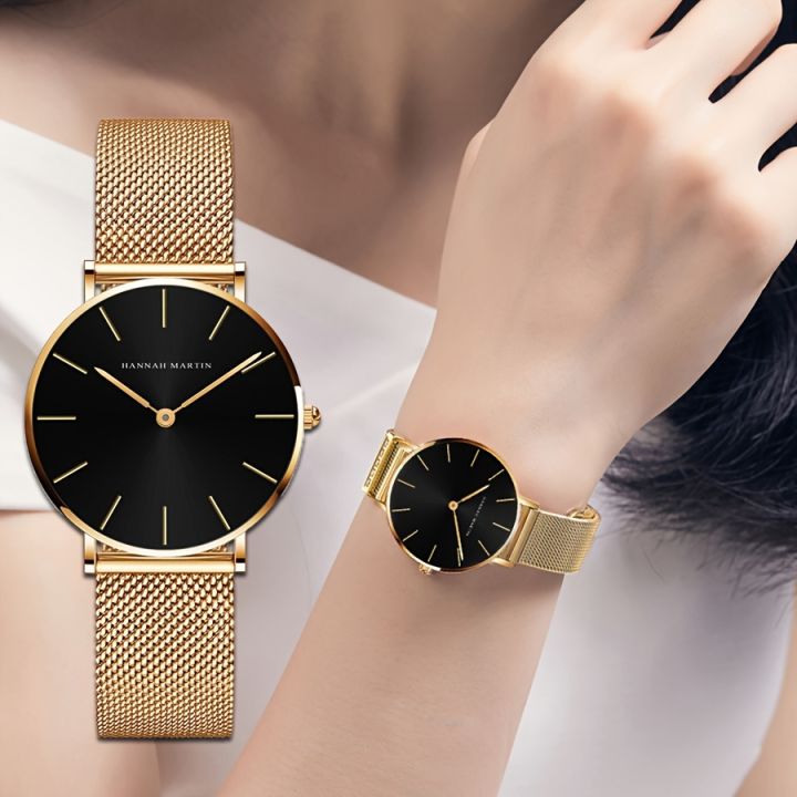 Hannah%20Martin%20Women's%20Watch%20Japanese%20Movement%20Quartz%20Watch%20Classic%20WR%20Analog%20CH36%20Stainless%20Steel%20Wrist%20Watch%20-%20Image%204