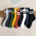 10 Pairs Of Men's Autumn And Winter Vintage Fun Fashion Athletic Soc, Sports Trend Soc. 