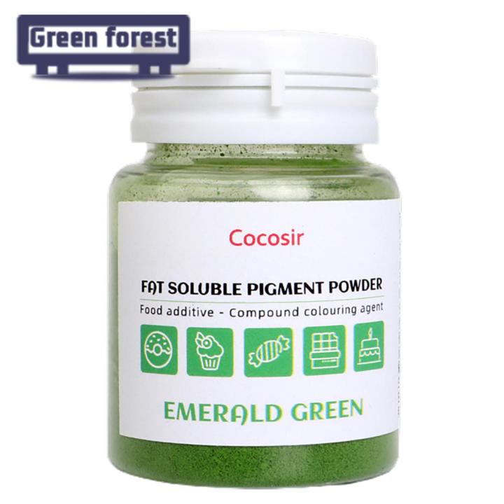 Green forest Coloring Powder Food Grade Macaron Chocolate Baking Color Powder