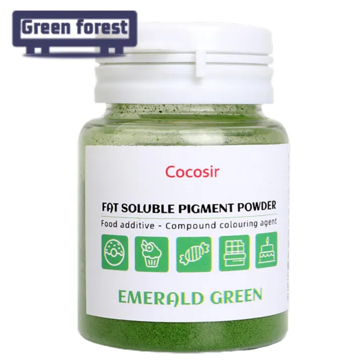 Green forest Coloring Powder Food Grade Macaron Chocolate Baking Color Powder