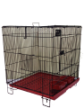 Metal Folding Bird Cage | Size 18x18x18 Inches | Single & 4 Portion. 