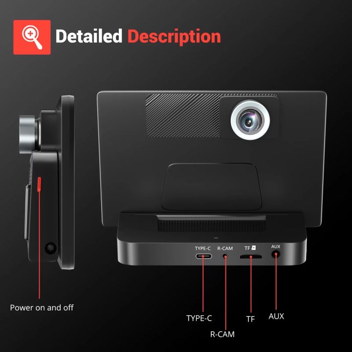 Dash%20Cam%207%20Inch%20%202.5K%20IPS%20Touchscreen%20Wireless%20Apple%20Carplay%20Car%20Stereo%20Front%20and%20Rear%20Bluetooth%20Dual%20Dash%20Cam%20Car%20Camera%20for%20SUV%20Driving%20Recorder%20Camara%20-%20Image%203