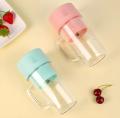 New Rechargeable Juicer Blender Machine – Portable Blender USB Chargeable Cup for Smoothies & Shakes – 500ml Electric Straw Juicer machine mini with 6 Blades – Portable juicer Blender – Juicer Blender Machine – Fruit Juice Maker Kitchen Tool. 
