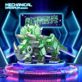 Luminous Dinosaur Mechanical Fierce Tyrannosaurus Compatible with Lego Assembled Building Blocks Children Boys' Toys. 