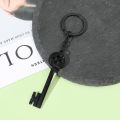 Halloween Coraline Key Skeleton Keychain Neil Gaiman Black Treasure Chest Key Pendant Key Chain for Women Men Key Holder Jewelry. 