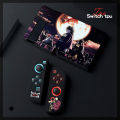 Split protective case controller JPU soft shell suitable for Tanji anime Demon Slayer Rou Nezuko T for Nintendo Switch NS game oyCon. 