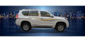 car side decal body stickers for Toyota LAND CRUISER PRADO2010. 