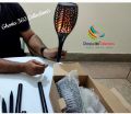 Solar Fire Flame Flickering Light Solar Mashaal 32" Height. 