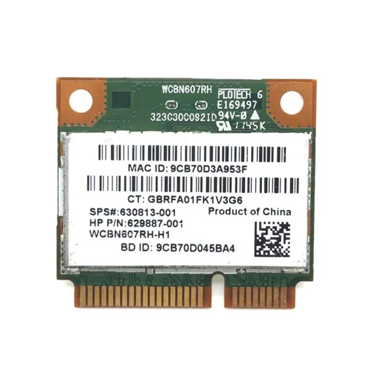 【3C VictoryEagle Store】RALINK rt3592bc8 Dual 300Mbps Wifi half 630813-001 For hp 4530s Wireless 4730s SPS: PCI-E 4430s 4230s Card E7X6
