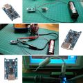 TP4056 Charging Module | Type-C + Micro USB 5V 1A Lithium Battery Charger Board with Protection | 18650 Li-ion 3.7V Cell BMS Fast Charging Circuit | DIY Power Bank Solar LED Light Robotics IoT Projects Battery Management Module in Pakistan. 