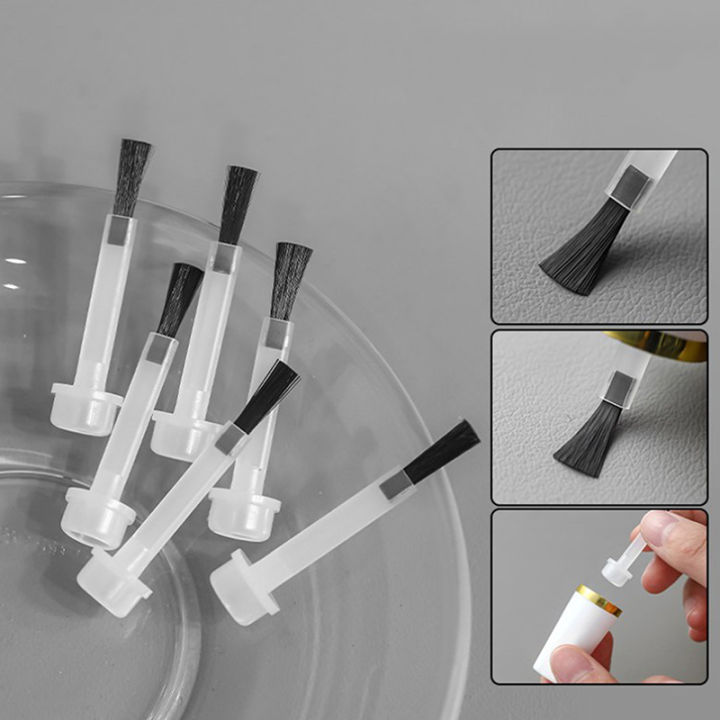 10/20/50 Pcs Disposable Nail Polish Brush Nail Polish Bottle Replacement Brush Nail Art Brush Liquid Applicators Manicure Tools Yao Store
