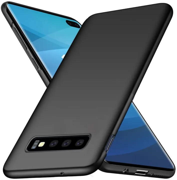 Samsung%20Galaxy%20S10%20Plus%20MATTE%20BLACK%20FLEXIBLE%20TPU%20CASE%20SLIM%20COVER%20-%20SHOCKPROOF%20-%20Image%202