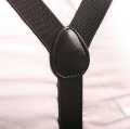 Slim Strip Elastic Suspenders / Gallis -  Adjustable  |   Y Shape Clip-on Style   |   3 Clip Pants Braces For Men. 
