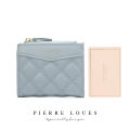 Pierre LOUES Mizuki Wallet Women's Small Folding Wallet PU Leather Premium BAEOS. 