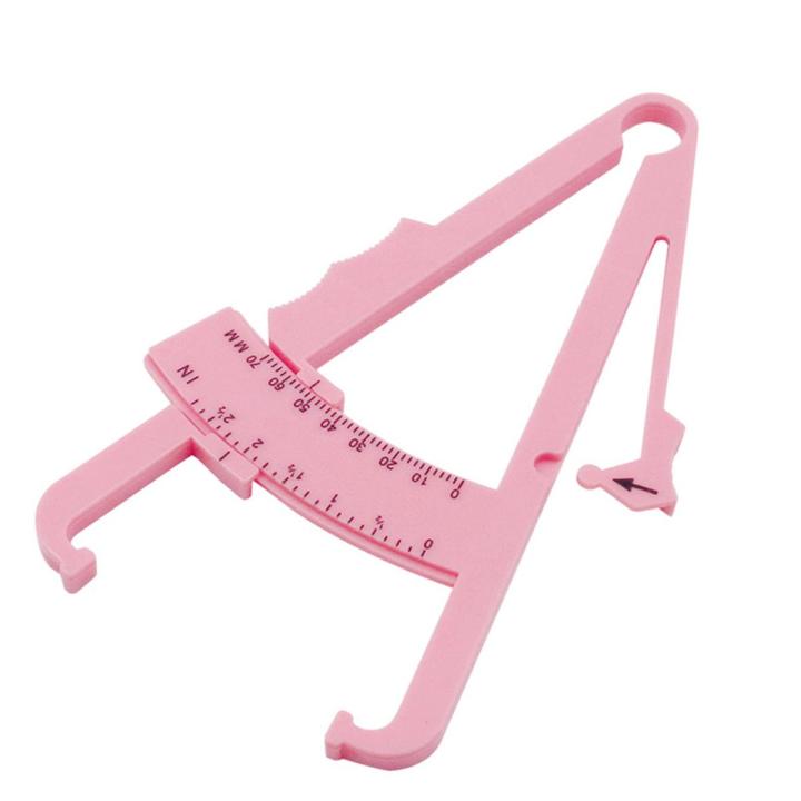 NEW Personal Body Fat Caliper Skin Analyzer Measure Charts Fitness Slim Keep Health Tester Body Fat Monitor Sebum Meter Folder