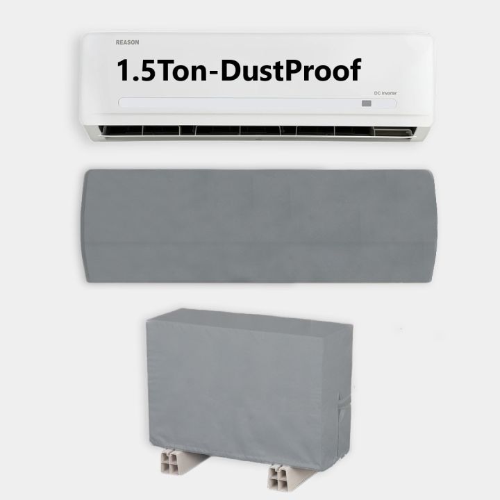 Universal AC Cover For 1.5 Ton Non Woven fabric Dustproof & Rustproof Inner + Outer Ac Cover