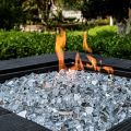 High Luster 1/2" Fire Glass for Fire Pits & Fireplaces. 