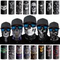 Bigfoot - Skull and Joker Movie Character Face Pattern Bandana Buff Scarf Mask for Cycling Exercise Racing. 