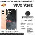 TECNO CAMON 30S FULL BACK 360 premium Protection Skin Wrap full cover Premium Quality. 