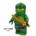 Ninjago Lego Minifigures Jay Zane Kai Lloyd Cole Nya Harumi Garmadon Ninja Movie Building Blocks Toys for Children. 