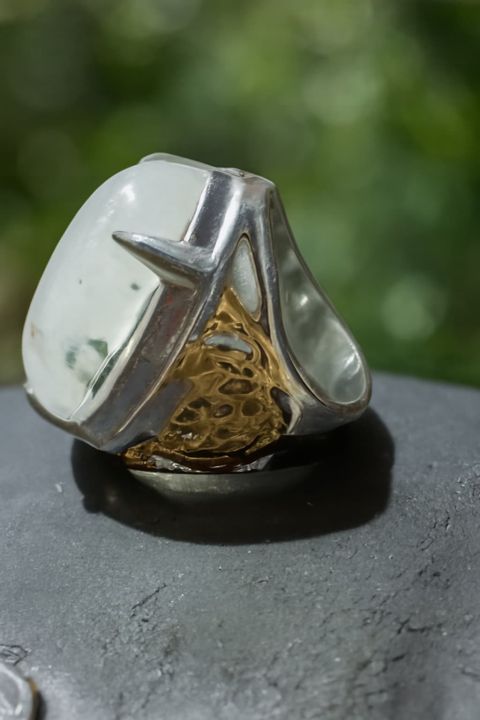 💎 Original Dur-e-Najaf Ring 💍 | Moon Stone 🌙 | Pearl of Najaf 🏛️ ...