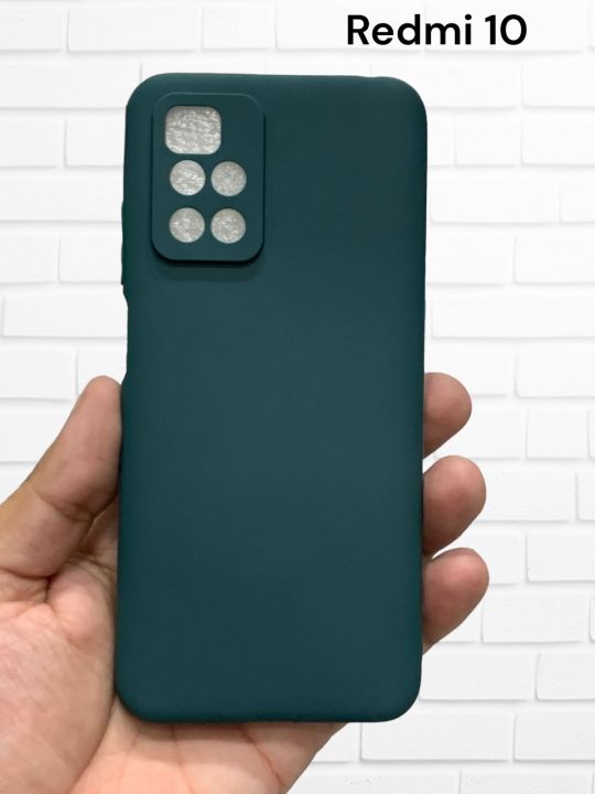 Redmi 10 New Soft Logo Matte Ultra-Slim Phone Case Back Cover