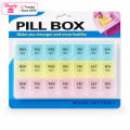 7-Day Weekly Pill Organizer Box – 21 Compartments (Morning, Noon, Night) Medication & Vitamin Dispenser. 