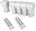 5 Pack Wireless Remote Control Sockets Switch, Home Programmable Electrical Plug Outlet Switch for Light Household Appliances 30m/100ft Operating Range. 