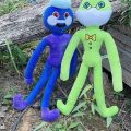 BIG BLUE CAT DOLL LONG LEGGED MOM POPPY PLAYTIME TOY BOBBI GRANDPA GRANDMA PLUSH DOLL. 