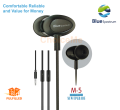 M5 Blue Spectrum Stereo Sound Handsfree with Mic for All Mobiles. 