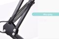 Adjustable Arms Study Lamp with Free Bulb &  Free Delivery / Black colour Desk Lamp with E-27 Holder 360 Rotaion. 
