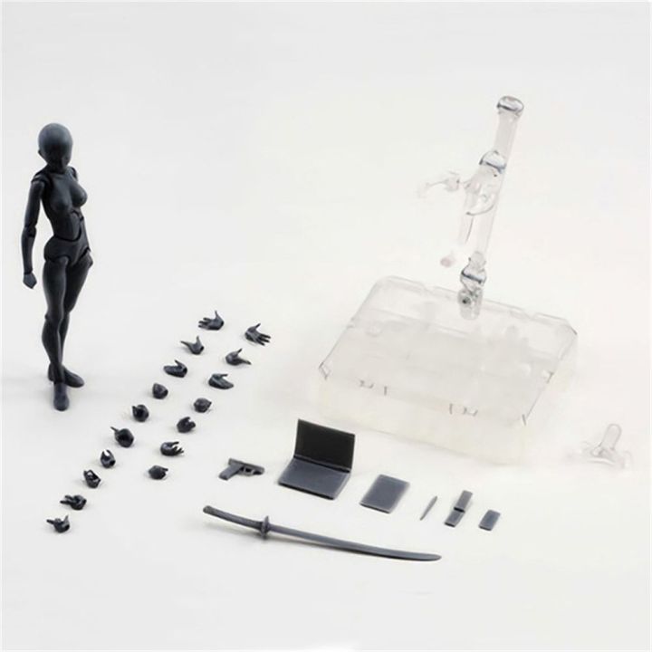 Anime Figure Movable Sketch Draw Human Postures Male Female Figurine Drawing Figures Human Mannequin Figure Model Action Figure